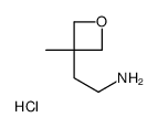 2-(3-Methyl-3-oxetanyl)ethanamine hydrochloride (1:1)结构式