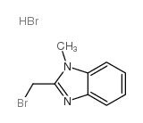 2-溴甲基-1-甲基-1h-苯并咪唑氢溴酸结构式