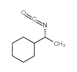 (R)-(-)-1-环己基乙基异氰酸酯结构式