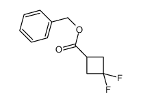 3,3-二氟环丁烷羧酸苄酯结构式