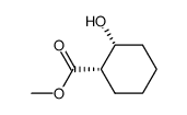 (+-)-cis-2-hydroxy-cyclohexanecarboxylic acid methyl ester结构式