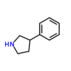 3-苯基-吡咯烷结构式