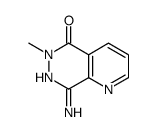 8-amino-6-methylpyrido[2,3-d]pyridazin-5-one结构式