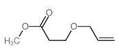 methyl 3-prop-2-enoxypropanoate结构式