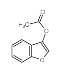 3-乙酰氧基苯并[b]呋喃结构式