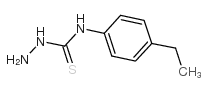 4-4-乙苯基-3-氨基硫脲结构式
