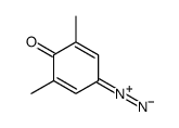 4-diazonio-2,6-dimethylphenolate结构式