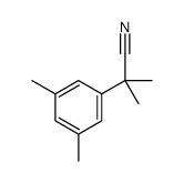 &alpha;,&alpha;,3,5-Tetramethyl-benzeneacetonitrile结构式