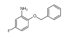 Benzenamine, 5-fluoro-2-(phenylmethoxy)结构式