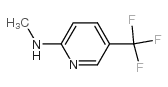 N-甲基-5-(三氟甲基)-2-吡啶胺结构式
