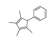 (2,3,4,5-tetramethylcyclopenta-2,4-dien-1-yl)benzene结构式