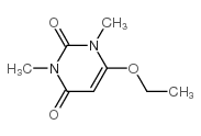 1,3-二甲基-6-乙氧基尿嘧啶结构式