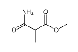 methyl 3-amino-2-methyl-3-oxopropanoate结构式