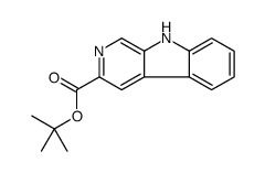 tert-butyl beta-carboline-3-carboxylate结构式
