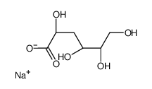 sodium 3-deoxy-D-arabino-hexonate结构式