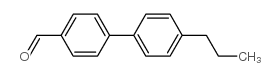 4-(4-n-Propylphenyl)benzaldehyde结构式