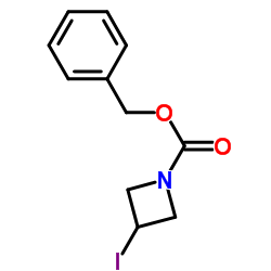 3-碘氮杂丁烷-1-羧酸苄酯结构式