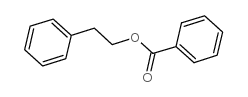 苯甲酸-2-苯乙酯结构式