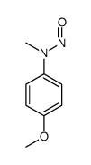 N-(4-methoxyphenyl)-N-methylnitrous amide结构式