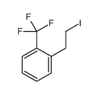 1-(2-iodoethyl)-2-(trifluoromethyl)benzene结构式