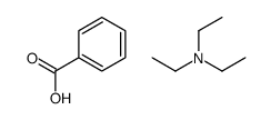 benzoic acid,N,N-diethylethanamine结构式