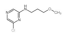 2-氯-6-(3-甲氧基丙基氨基)吡嗪结构式