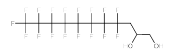 1H,1H,2H,3H,3H-全氟十一烷-1,2-二醇结构式