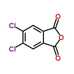 4,5-二氯邻苯二甲酸酐结构式
