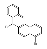 4,7-dibromobenzo[a]anthracene结构式