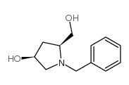 (2s,4s)-N-cbz-2-羟甲基-4-氧-吡咯烷结构式
