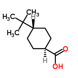 反式-4-叔丁基环己羧酸结构式