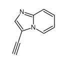 3-乙炔咪唑并[1,2-a]吡啶结构式