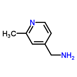 (2-甲基吡啶-4-基)甲胺结构式