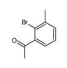 1-(2-bromo-3-methylphenyl)ethanone结构式