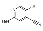 2-氨基-5-溴异烟腈结构式