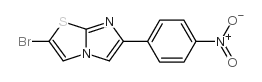 2-bromo-6-(4-nitrophenyl)imidazo[2,1-b][1,3]thiazole结构式