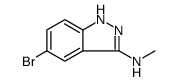 1H-Indazol-3-amine, 5-bromo-N-methyl结构式