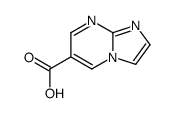 咪唑并[1,2-a]嘧啶-6-羧酸结构式