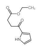 ethyl 4-oxo-4-(1H-pyrrol-2-yl)butanoate结构式