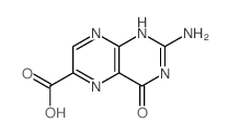 蝶呤-6-羧酸结构式