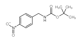 TERT-BUTYL (4-NITROBENZYL)CARBAMATE结构式