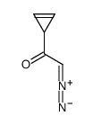 1-cycloprop-2-en-1-yl-2-diazonioethenolate结构式