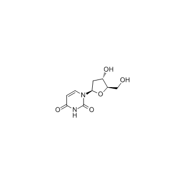 2’-脱氧尿苷结构式
