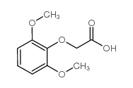 (2,6-二氯甲氧基苯氧基)乙酸结构式