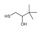 3,3-dimethyl-1-sulfanylbutan-2-ol结构式