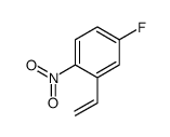 4-Fluoro-1-nitro-2-vinylbenzene结构式
