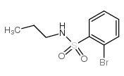 2-溴-N-丙基苯磺酰胺结构式