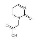 (2-氧代嘧啶-1(2H)-基)乙酸结构式