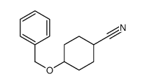 4-Benzyloxy-1-cyclohexanecarbonitrile (cis/trans mixture)结构式