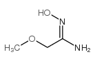 N-羟基-2-甲氧基盐酸乙脒结构式